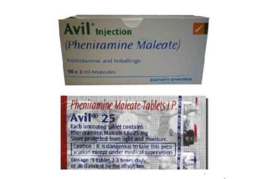 Pheniramine Maleate Tablet (2)