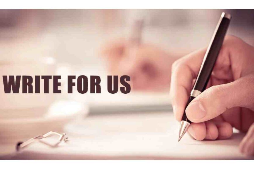 Write for Us