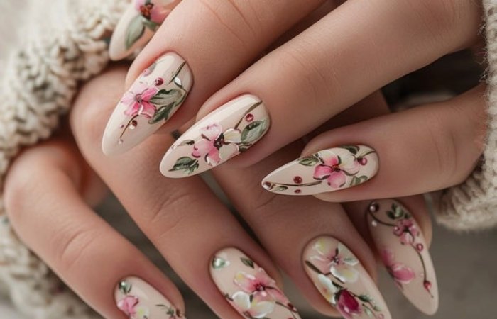 Elegant and Trendy Almond Nail Designs_ A Comprehensive Guide