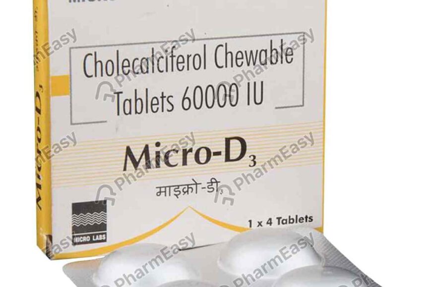 Cholecalciferol Chewable Tablets 60000 IU (1)