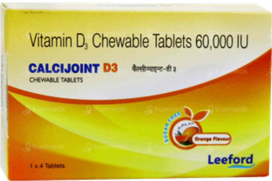Cholecalciferol Chewable Tablets 60000 IU