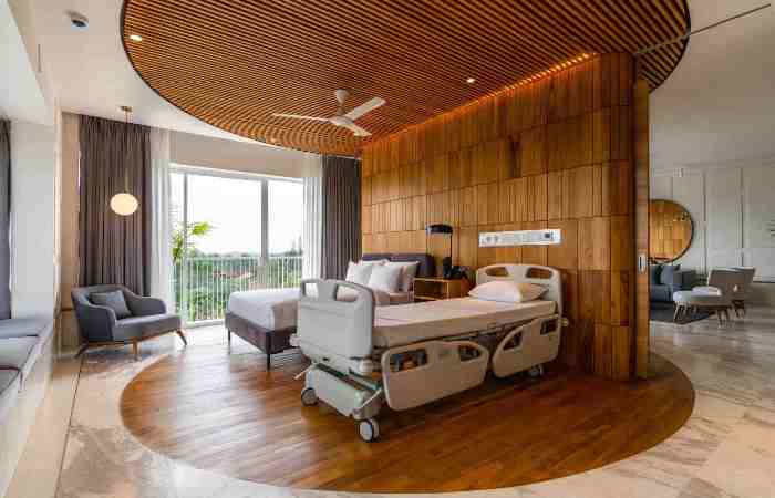 Important Facilities and Infrastructure. at AIG Hospital