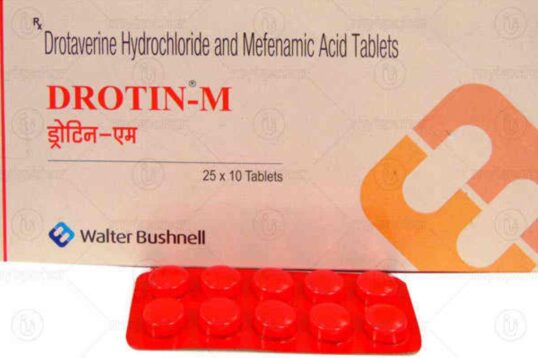 drotin m tablet uses