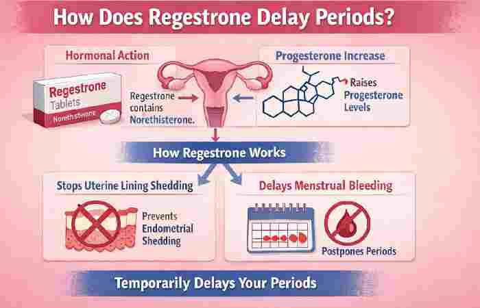 How Does Regestrone Delay Periods_