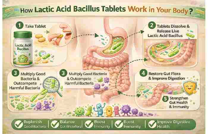 How Lactic Acid Bacillus Tablets Work in Your Body