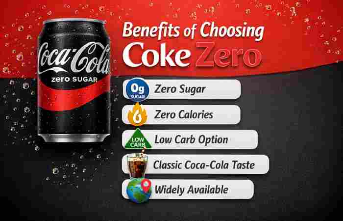 benefits of coke zero