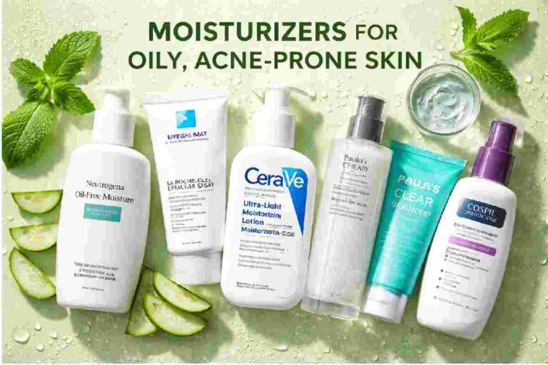 Best Moistizer for Oily Acne Prone Skin – Lightweight And Non-Comedogenic