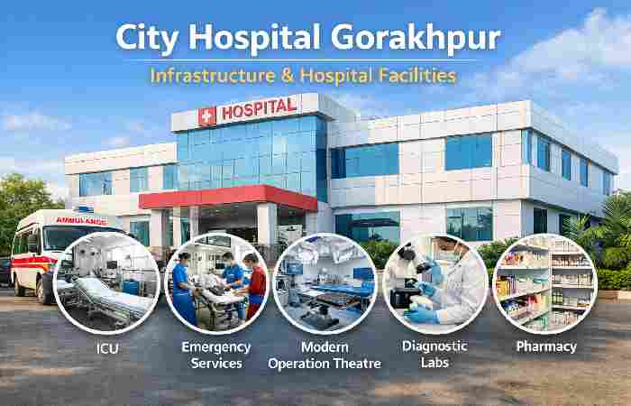 city hospital gorakhpur - infrastructure
