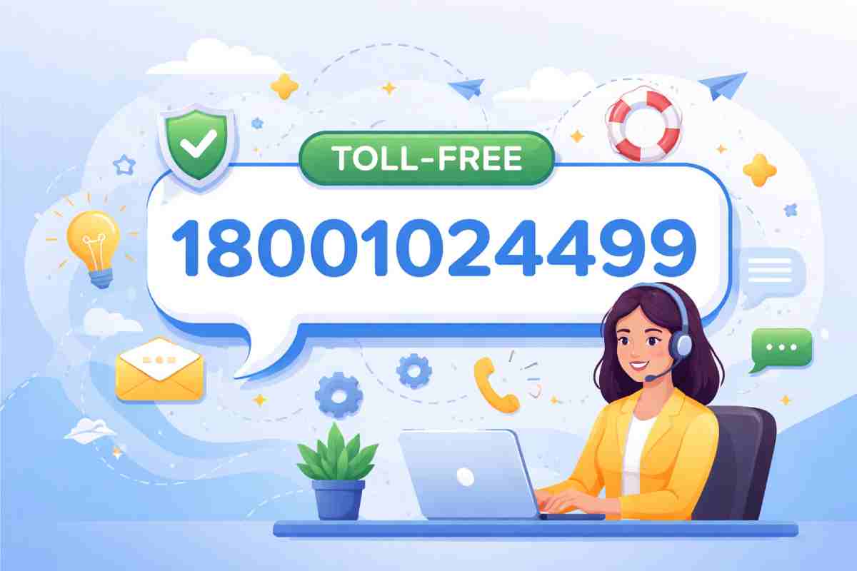 18001024499 is a toll-free number