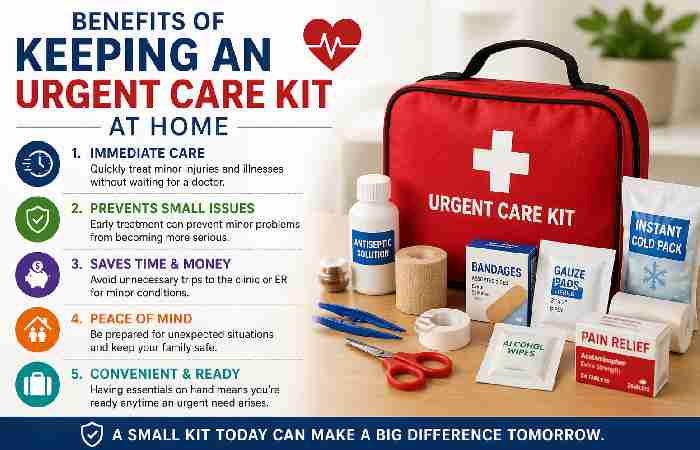 Benefits of Keeping an Urgent Care Kit at Home