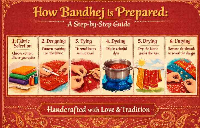 How Bandhej is prepared_ A step-by-step guide
