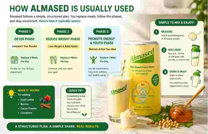 how almased is usually used