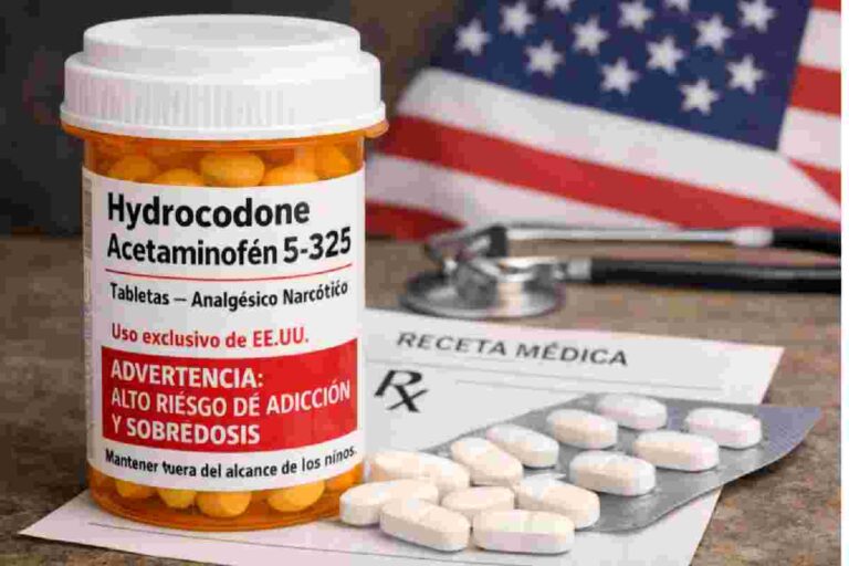 hydrocodone acetaminophen 5-325 español