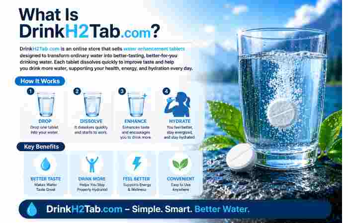 what Is drinkH2Tab.com 