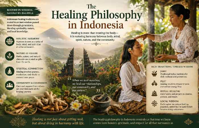 The Healing Philosophy in Indonesia